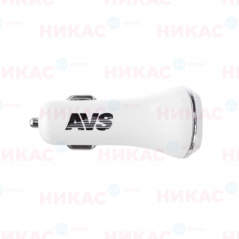 Автомобильное зарядное устройство USB (2 порта) AVS UC-322 (2,4А)